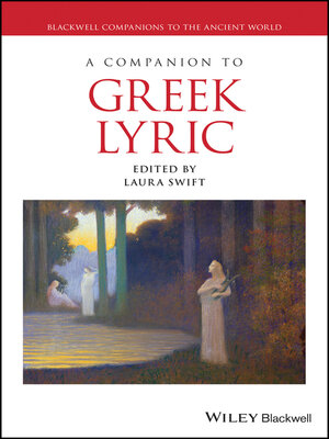 cover image of A Companion to Greek Lyric